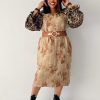 Kleid-Latte