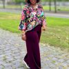 Bluse- Mauve