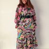 Kleid- Mauve