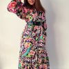 Kleid- Mauve