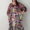 Kleid- Mauve