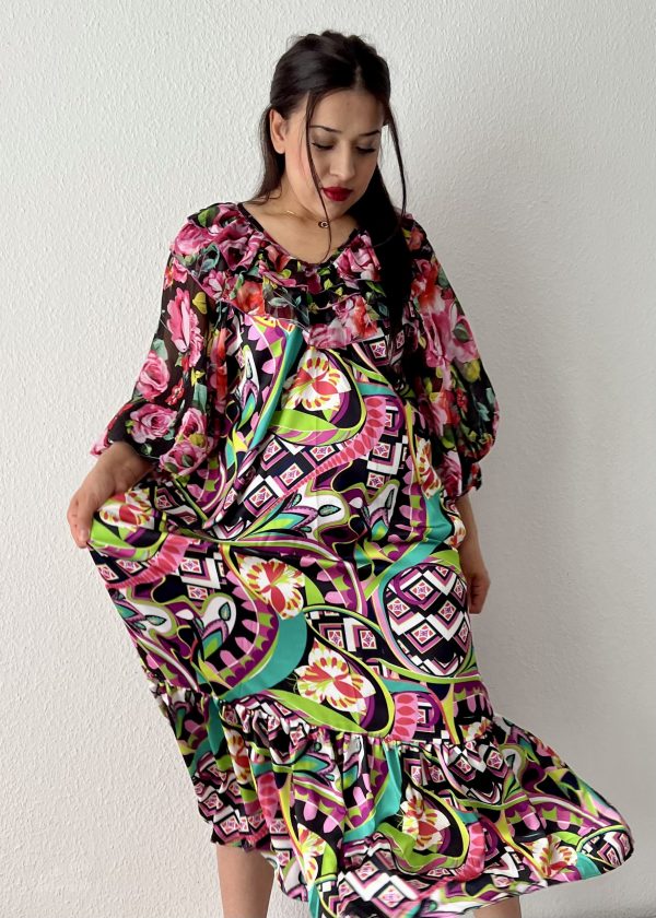 Kleid- Mauve