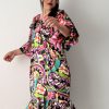 Kleid- Mauve
