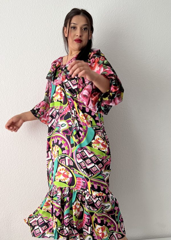 Kleid- Mauve