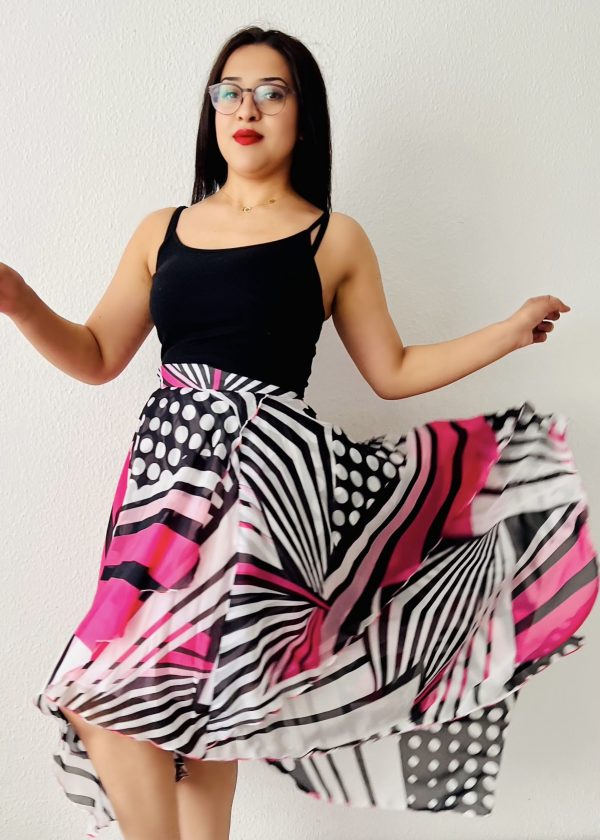 A-Linie Wickelrock- Chika