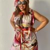 Wickeloptik -Strandkleid- Ruby