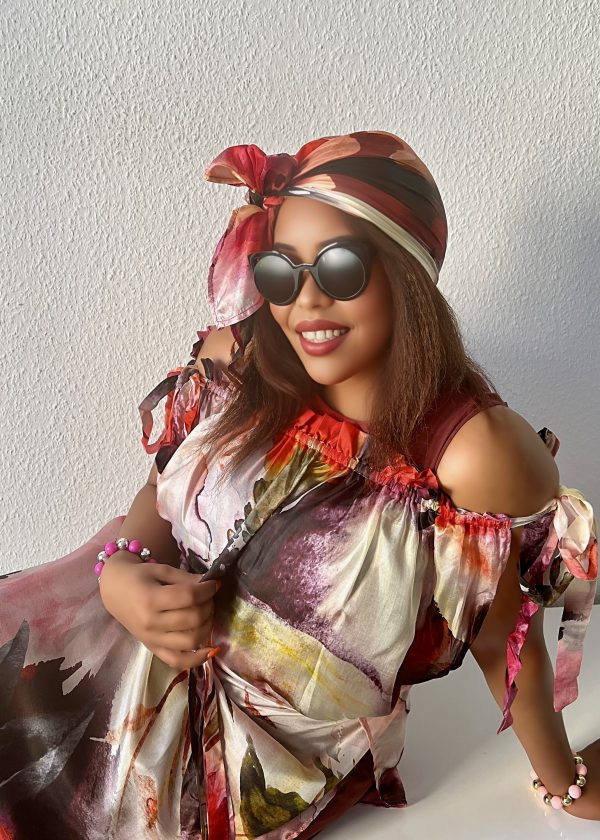 Wickeloptik -Strandkleid- Ruby