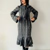 Schluppen Jerseykleid- Barbs