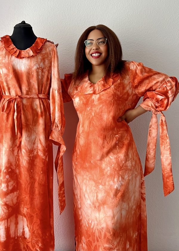 Maxikleid -Tangerine