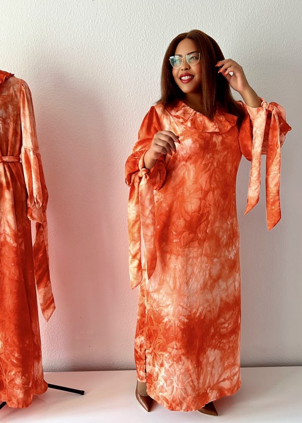 Maxikleid -Tangerine