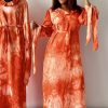 Maxikleid -Tangerine