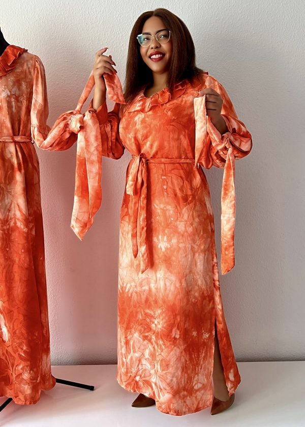 Maxikleid -Tangerine