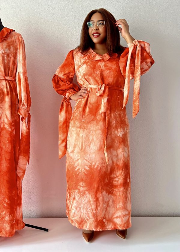 Maxikleid -Tangerine