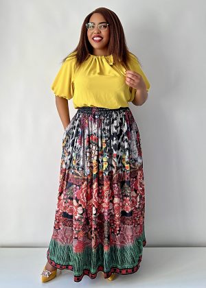 Zweiteiler Rock- Tawny