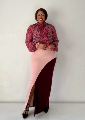 Schluppenbluse -Sina