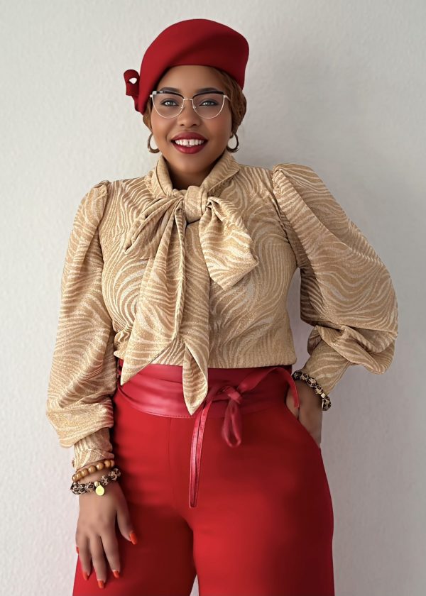 Schluppenbluse - Ophira