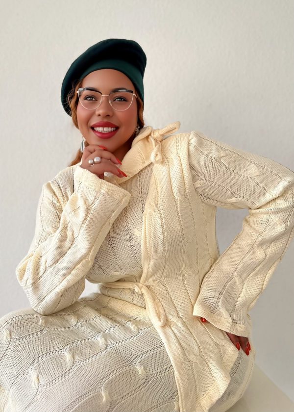 Strickkleid - Ivory