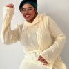 Strickkleid - Ivory