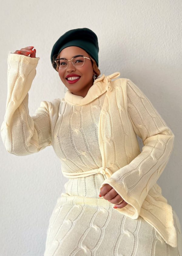 Strickkleid - Ivory