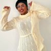 Strickkleid - Ivory