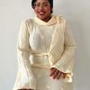 Strickkleid - Ivory