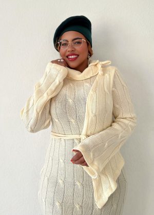Strickkleid - Ivory