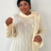 Strickkleid - Ivory