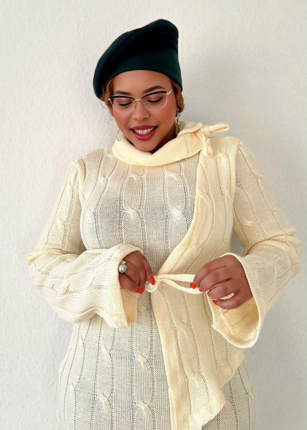 Strickkleid - Ivory