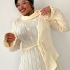 Strickkleid - Ivory