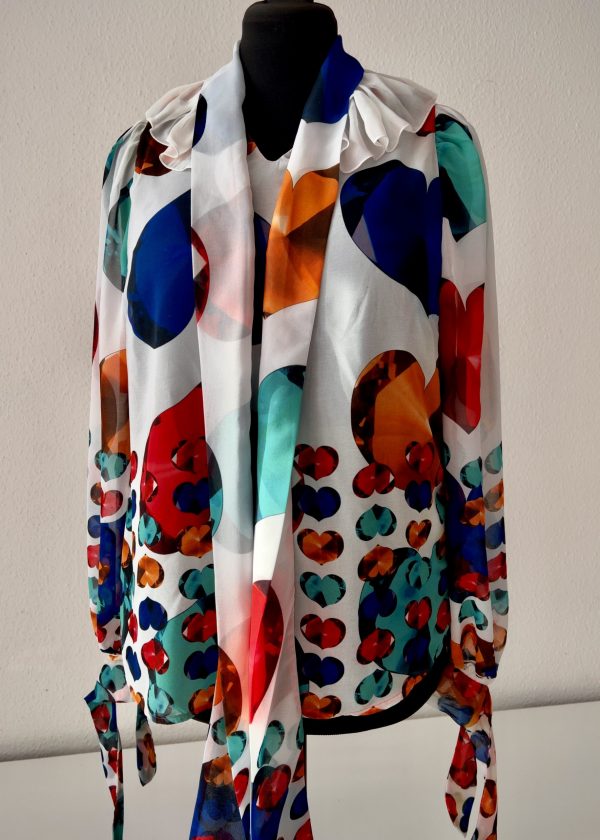 Schluppenbluse -Chevelle