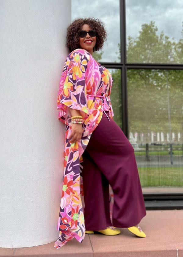 Kimono Stil- Floral Whisper