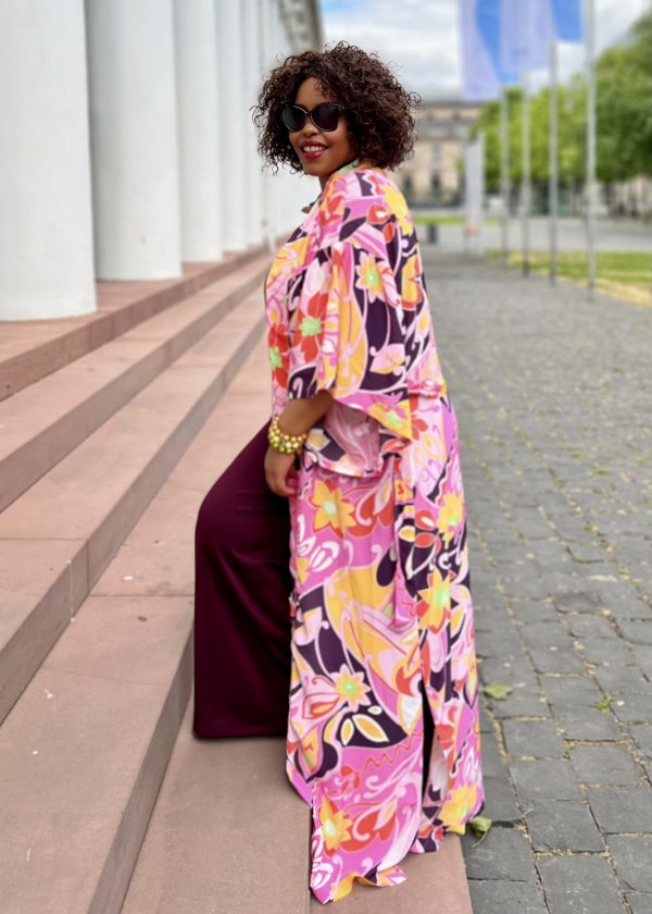 Kimono Stil- Floral Whisper