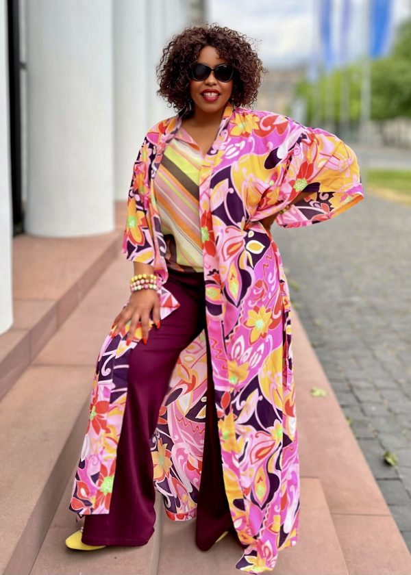 Kimono Stil- Floral Whisper