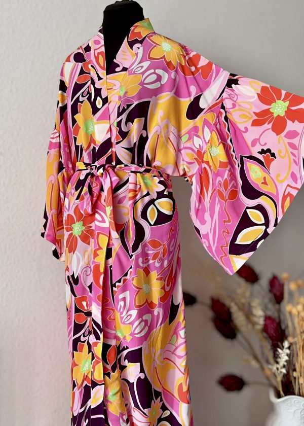 Kimono Stil- Floral Whisper