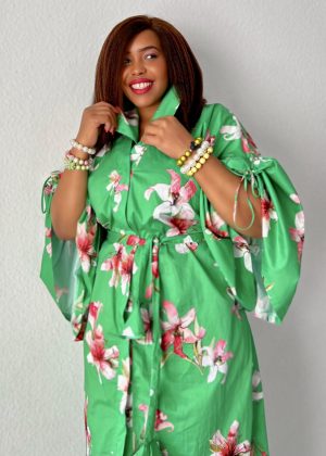 Kimono/Kleid- Greenbloom