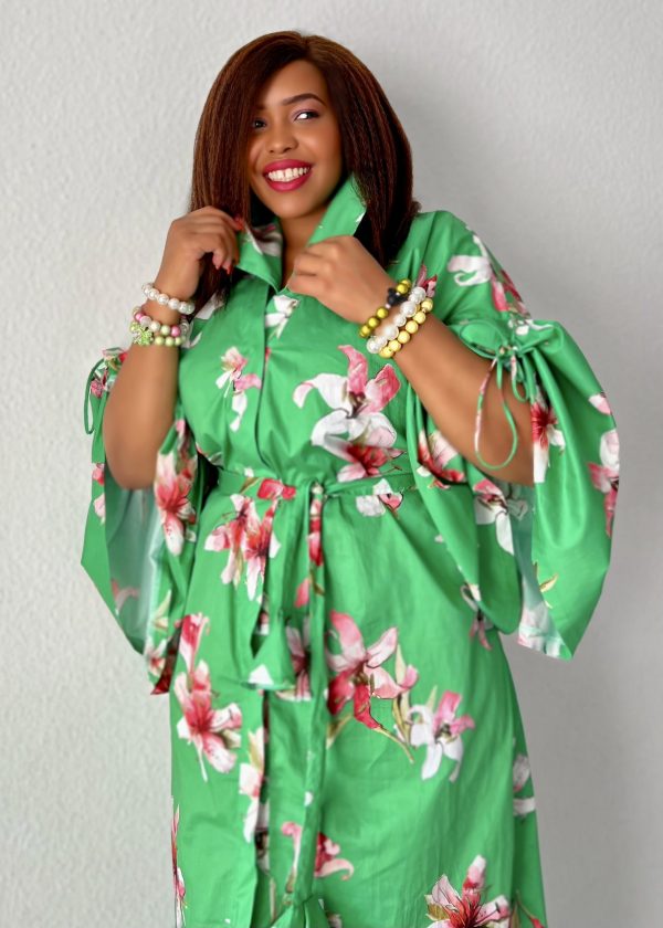 Kimono/Kleid- Greenbloom