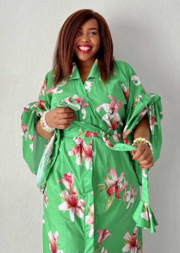 Kimono/Kleid- Greenbloom