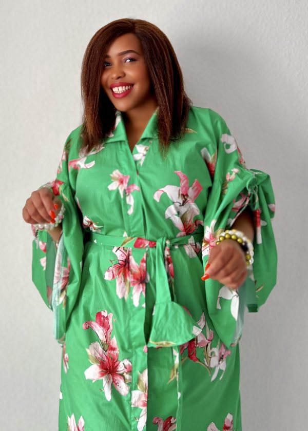 Kimono/Kleid- Greenbloom