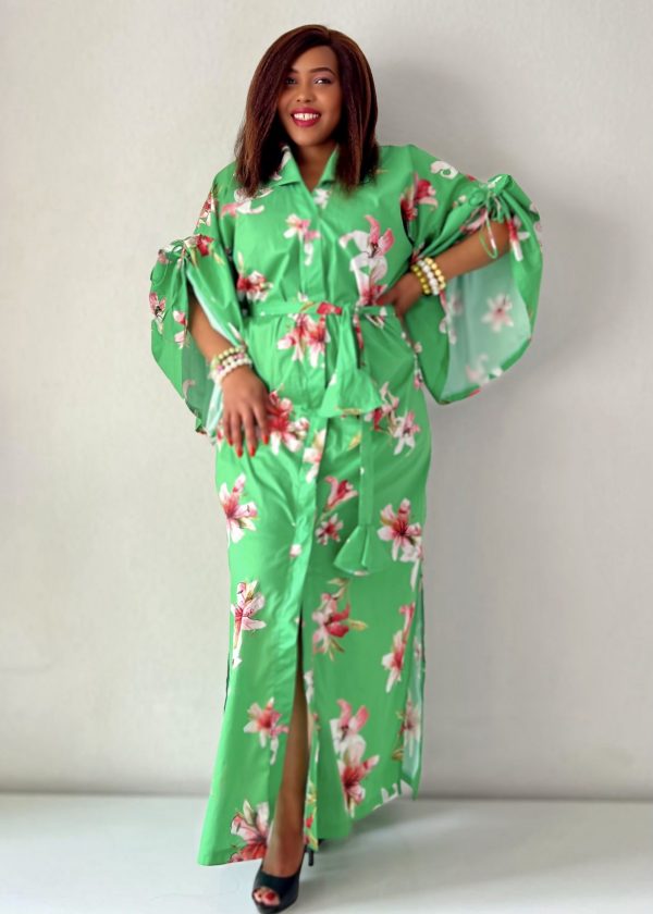 Kimono/Kleid- Greenbloom