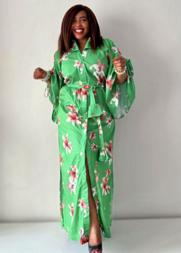 Kimono/Kleid- Greenbloom