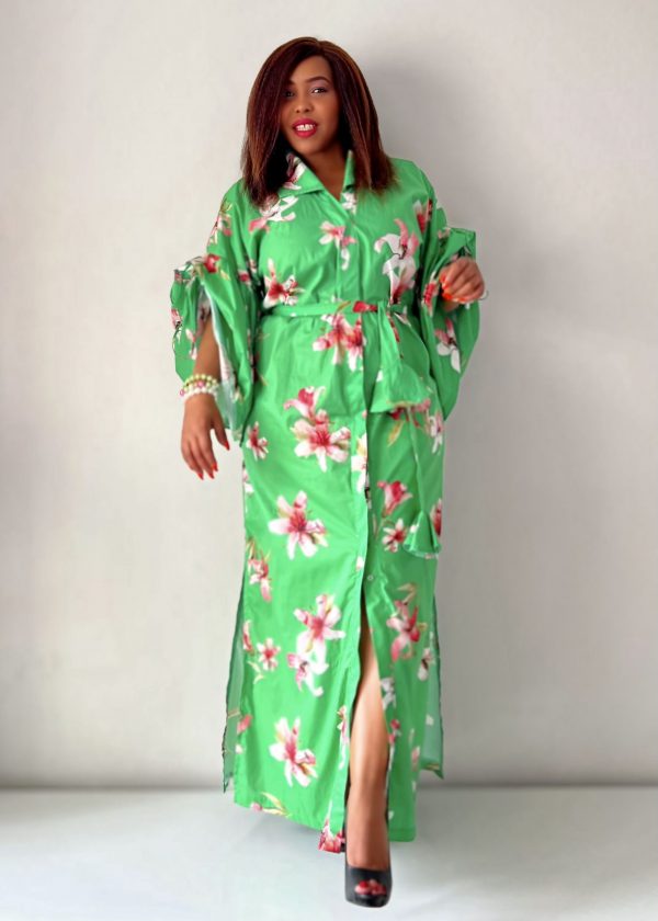 Kimono/Kleid- Greenbloom