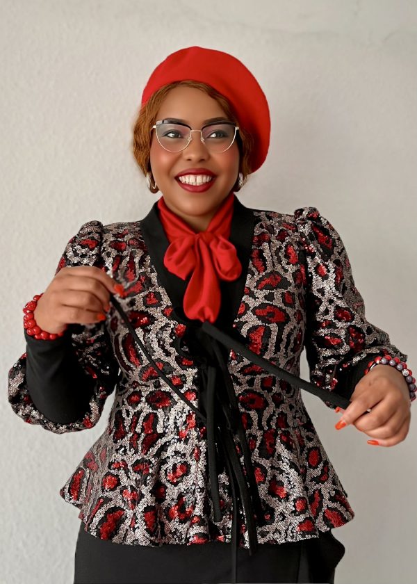 Pailletten- Zweiteiler-Belle