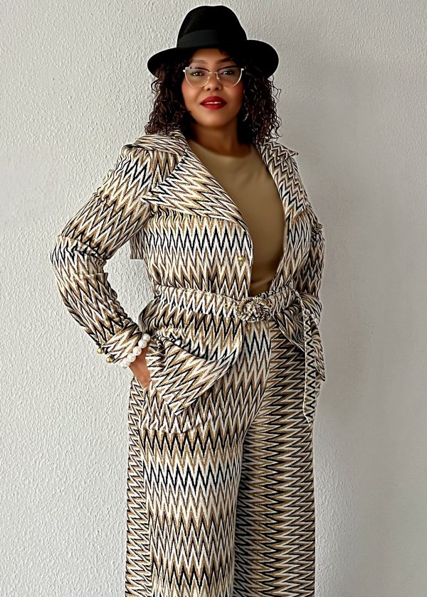 Wickeloptik Blazer- Calista