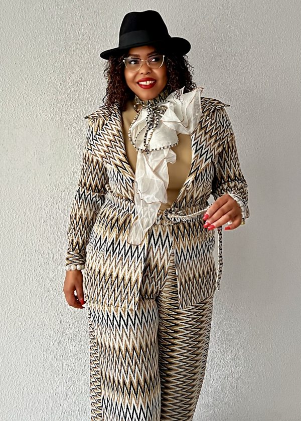 Wickeloptik Blazer- Calista