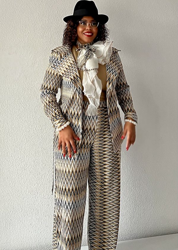 Wickeloptik Blazer- Calista