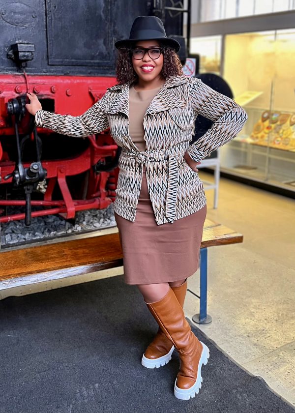 Wickeloptik Blazer- Calista