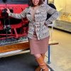 Wickeloptik Blazer- Calista