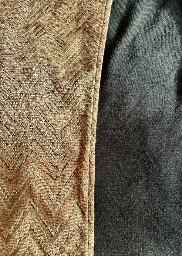 Wickeloptik Blazer- Golden- Calm.