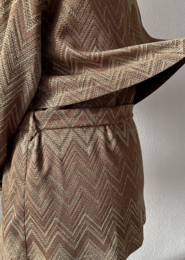 Wickeloptik Blazer- Golden- Calm.