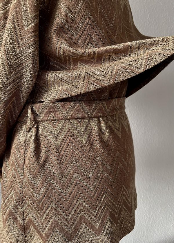 Wickeloptik Blazer- Golden- Calm.